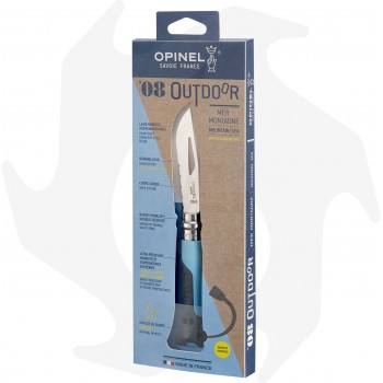 Couteau à lame Opinel n.08 idéal pour les excursions de voile d'alpinisme professionnel Couteaux Opinel