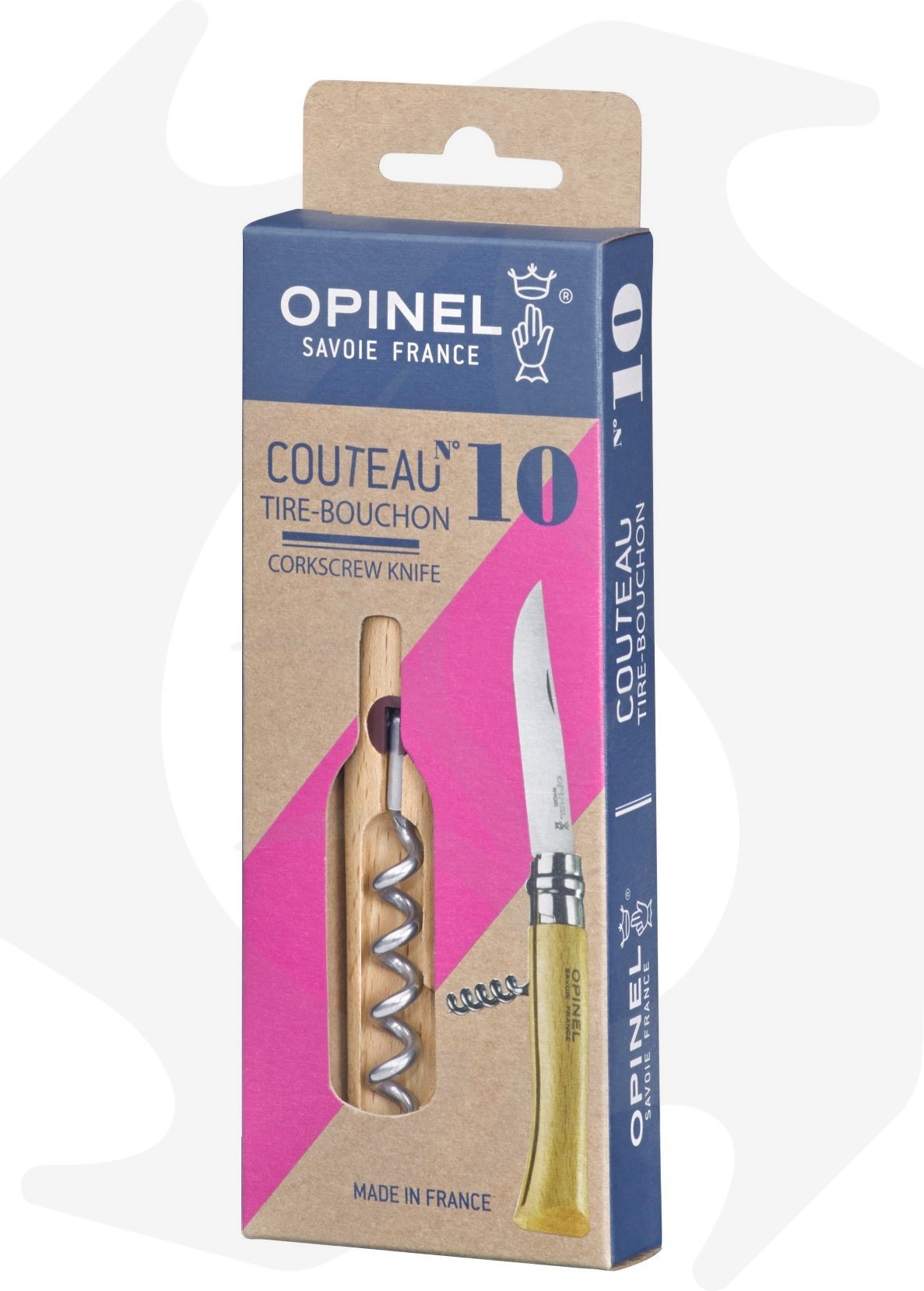 Opinel coltello da tasca No. 10 con cavatappi  Fare acquisti  vantaggiosamente su