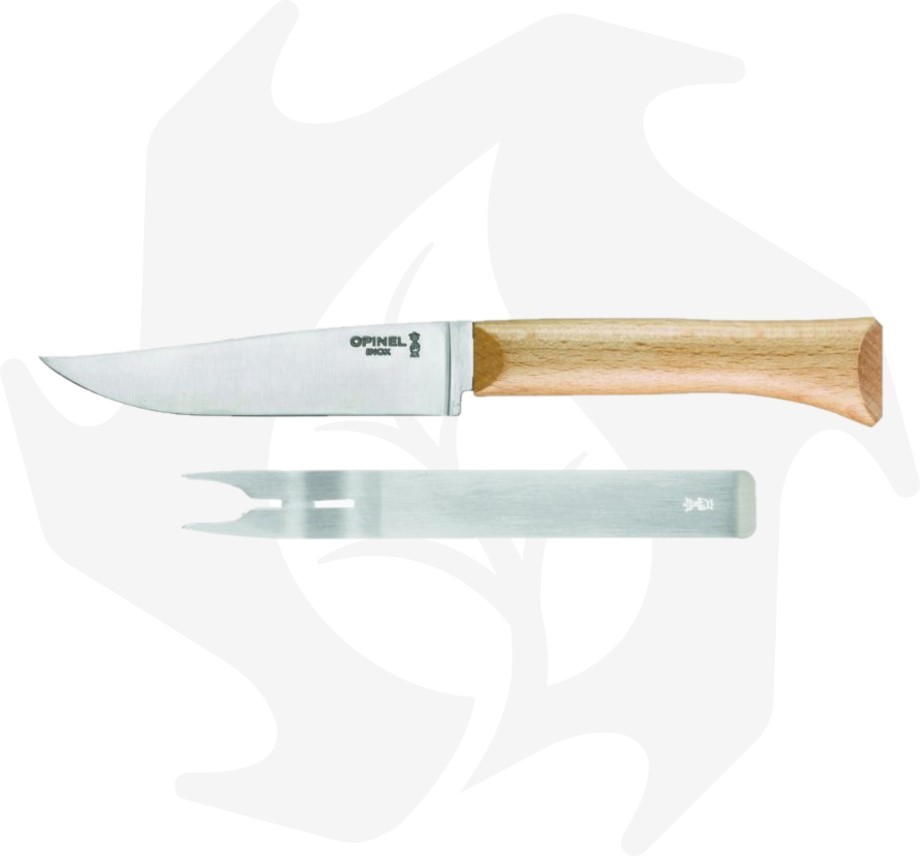 Opinel Set da Formaggio: coltello + forchetta