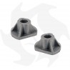 Complete right-left kit of blade holder support hubs for Castelgarden TC102 - 122 tractor Repair Kit