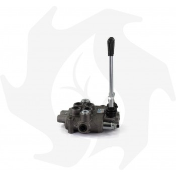 Double acting hydraulic distributor with 2 levers 3/8 - hydraulic Hydraulic distributor