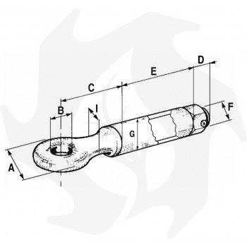 F2 category swivel eye for trailer, new approval Approved swivel eye