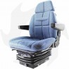 Tractor seat with mechanical/pneumatic suspension in Cobo SC95 fabric Complete seat