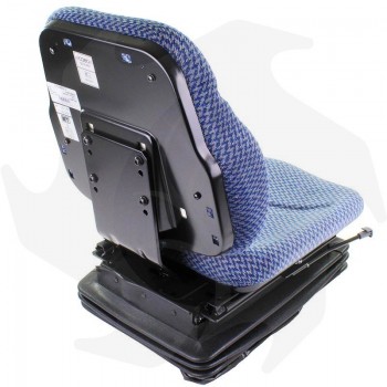 Tractor seat with M97 pneumatic suspension in Cobo approved fabric Complete seat