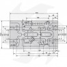 Sedile trattore Cobo SC20 con molleggio verticale M2 Sedile Completo