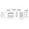 Elastic coupling for group 2 pump and electric motor size 100-112 from 2.2KW to 4Kw Hydraulic pumps and accessories