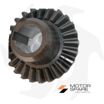 Bevel gear pinion + crown for VALPADANA VMC14 Z:9/24 Spare parts for walking tractors