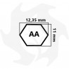 Replacement "AA" model hexagonal belt for lawnmowers and tractors Straps