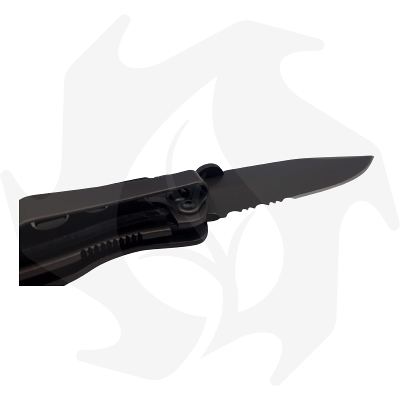 Coltello a serramanico Scorpion con lama in acciaio Inox