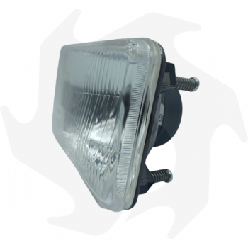 Asymmetric front light with 2 lights for tractor Tractor headlight