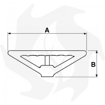 Volante diametro 400 mm piatto millerighe 38 cave adattabile trattore PASQUALI Volante trattore