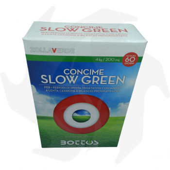 Slow Green Bottos - Engrais évolué universel 4Kg pour pelouse, haies, plantes et arbres fruitiers Engrais pour pelouse