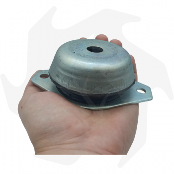 Bell-shaped anti-vibration support 92x44mm with Ø 16.5mm through hole Tractor steering wheel