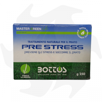 Pre Stress Bottos - 250g Biostimolante organico naturale ad azione anti stress ricco di alghe brune Biostimolanti per prato