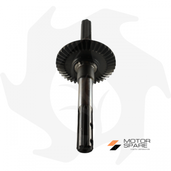 Pinion + sprocket + axle bevel gear pair for Goldoni tiller 28 Z:11/41 Spare parts for walking tractors