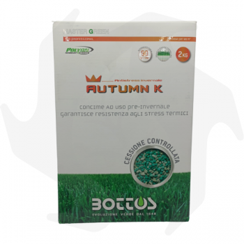 Autumn K Bottos - 2Kg Abono antiestrés profesional para abonado preverano y preinvernal Fertilizantes para césped