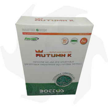 Autumn K Bottos - 2Kg Concime professionale antistress per la concimazione pre estiva e pre invernale Concimi per prato