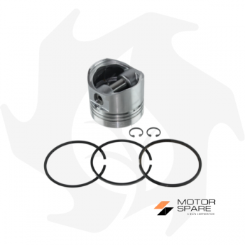 Piston + jeu de segments ad. moteur Lombardini 6LD400 D:86.50 mm Pièces détachées moteur Lombardini