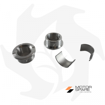 Connecting rod head bushing kit + flywheel side + distribution side adaptable Lombardini LDA450 LDA510 3LD510 Lombardini engi...