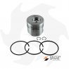 Kit cylindre + piston + jeu de segments adaptable au moteur Standard Lombardini 6LD400 Pièces détachées moteur Lombardini