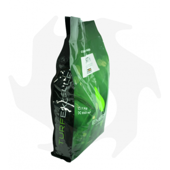 Start H Emeraldgreen - 7 Kg Concime granulare per nuove semine e trasemine a cessione controllata Concimi per prato