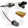 Kit completo puntine platinate, condensatore candela e filtro dell'aria per motore ACME AL215-290-330 Puntine Platinate - Con...