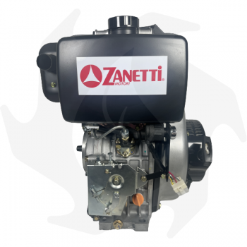 Motore diesel completo Zanetti ZDM 86 C1ME da 10hp adattabile a macchine agricole con albero conico da 23mm Motore Diesel