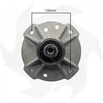 Moyeu porte-lame pour tracteur de pelouse Castelgarden F72 Twincut Moyeux et supports de pales