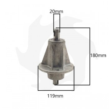 Kit supporti DX-SX portalame rasaerba Castelgarden TC92 Kit Riparazione