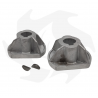 Pair of blade holder hubs with keys for Twin Cut 92 - 102 - 122 tractors Repair Kit