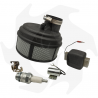 Kit puntales + condensador+conductor+bobina y filtro de aire en baño de aceite para motor Acme AL215-290-330-480/VT88/FE82 Pu...