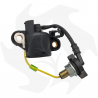 Interruptor de seguridad del aceite del motor para motores Honda GX120-140-160-200 Accesorios para maquinaria de jardín