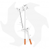 Giraffe pruner 110cm Castellari in aluminium Accessories for agriculture