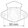 Cilindro de freno para tractor Landini - Massey Ferguson repuestos para tractores