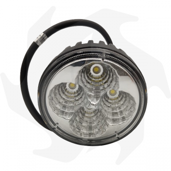 Faro da lavoro a led con staffa - 630lm Fanale Trattore