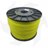 Coil of wire for brushcutter square 2.7mm 1290mt 8kg Square wire