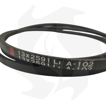 A102 trapezoidal drive belt for Castelgraden 122 Hydro lawn tractors Straps