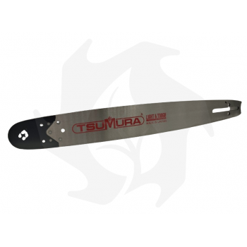 Professional bar TSUMURA SOLID 325 1.5mm 72 links 45cm with replaceable reinforced punt + no.2 chains Chainsaw bar