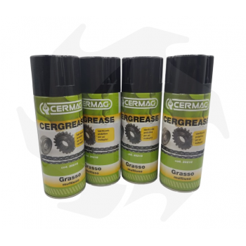 Grasa Lubricante Protectora Universal 4-PACK Equipos de jardinería y taller