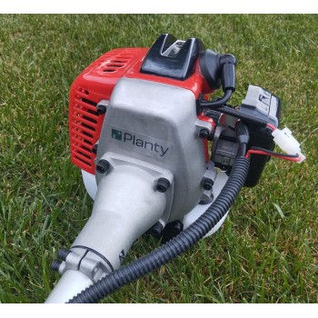 Planty petrol brush cutter with single handle Petrol brush cutter