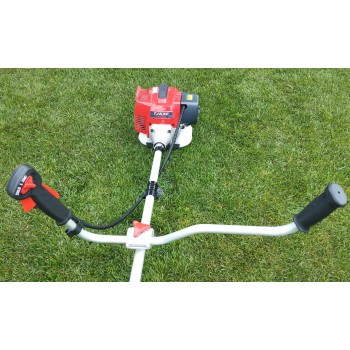 Brush cutter with Kawasaki TJ53 engine, professional double handle Petrol brush cutter