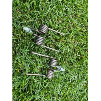 Lawnmower aerator and scarifier blade + replacement springs Scarifier blade