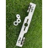 2 in 1 lawn mower and scarifier blade with universal connection Scarifier blade