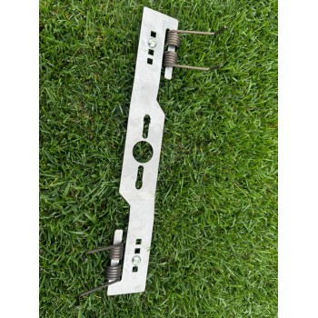 2 in1 lawnmower and aerator blade with universal connection + replacement springs Scarifier blade