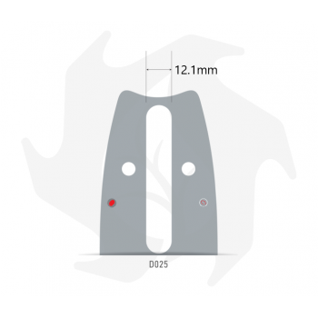 copy of Chainsaw bar 40 cm 3/8” 1.6mm 60 links Chainsaw bar