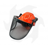 Approved adjustable helmet / protective helmet + headphones + visor Helmets and Visors